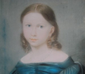 Pastel portrait of Henriette von Ditges