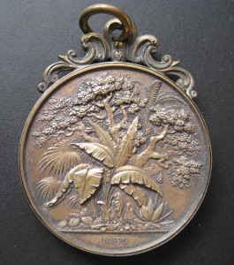 1839 roses medal awarded to Alexander Rowland