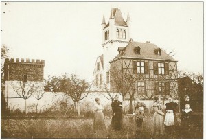 Henriette von Ditges'family schloss at Bad Honnef in the Rhine near Bonn, now a Business School